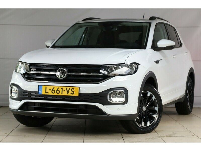 Wit Gebruikt 2020 VW T-Cross R-line SUV | € 23.440 (Duur) - Afbeelding 1/4