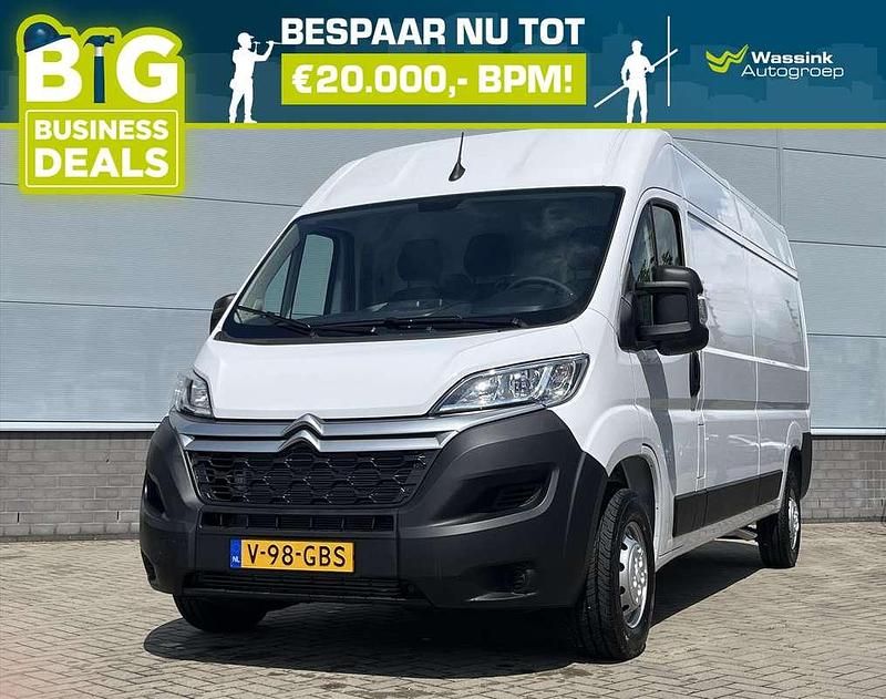 Wit Nieuw 2024 Citroën Jumper MPV | € 25.900 (Super prijs) - Afbeelding 1/4