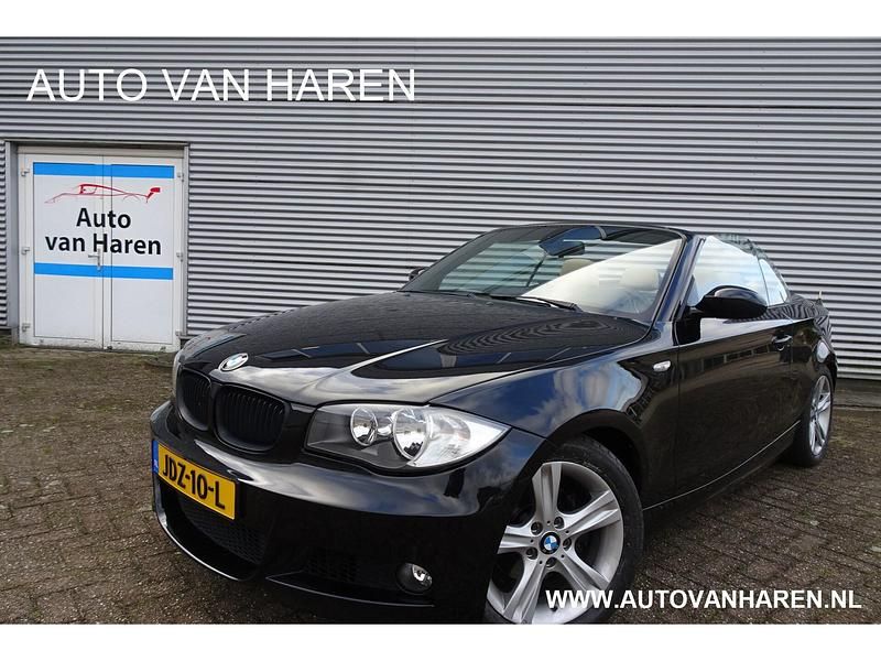 Zwart Gebruikt 2009 BMW 125 Cabriolet Executive Cabriolet | € 11.950 - Afbeelding 1/4