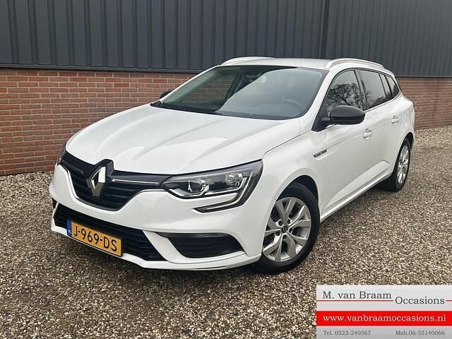 Occasion Renault Mégane GrandTour LIMITED 116 PK (85 kW) 2020 Wit Stationwagen