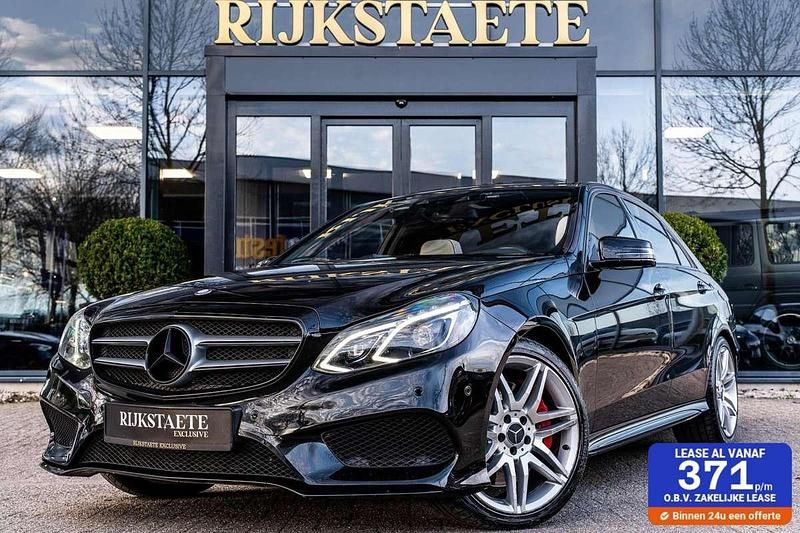 Zwart Occasion 2013 Mercedes E500 AMG Sedan | € 22.900 - Afbeelding 1/4