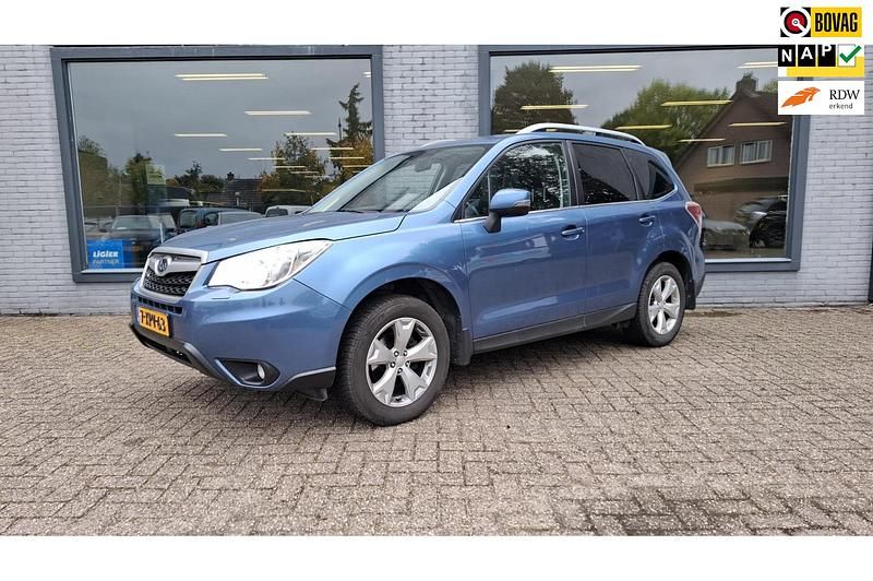 Blauw Gebruikt 2014 Subaru Forester SUV | € 16.795 (Eerlijke prijs) - Afbeelding 1/4