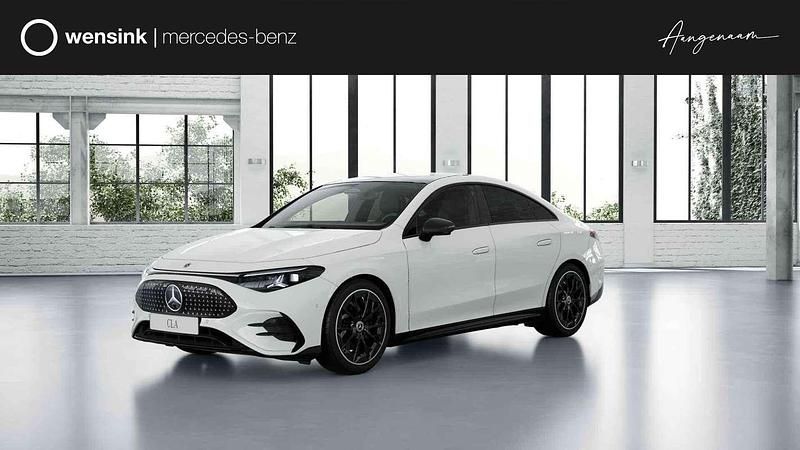 Wit Nieuw 2025 Mercedes 250 Edition Sedan | € 58.924 (Eerlijke prijs) - Afbeelding 1/4