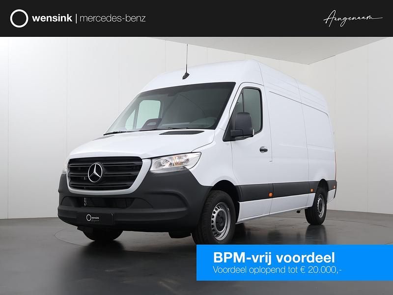 Wit Nieuw 2024 Mercedes Sprinter Van | € 51.660 - Afbeelding 1/4