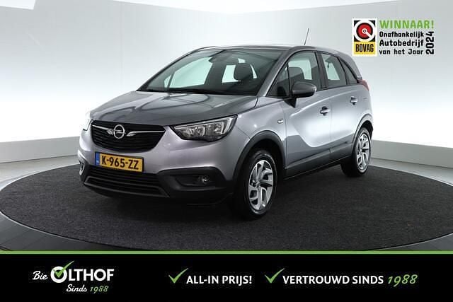 Grijs Gebruikt 2020 Opel Crossland X Innovation SUV | € 13.750 (Goede deal) - Afbeelding 1/4