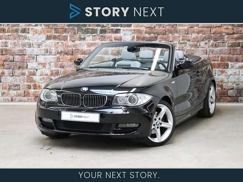 Zwart Gebruikt 2008 BMW 125 Cabriolet Executive Cabriolet | € 15.950 - Afbeelding 1/4