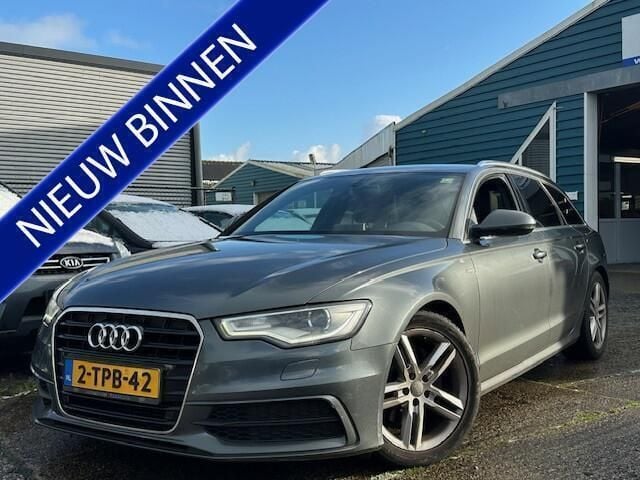 Grijs Gebruikt 2014 Audi A6 Sport Stationwagen | € 9.949 (Goede deal) - Afbeelding 1/4