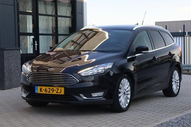 Occasion Ford Focus Titanium 125 PK (91 kW) 2017 Zwart Stationwagen