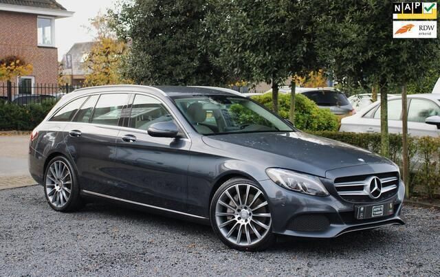 Grijs Gebruikt 2015 Mercedes C350 Edition Stationwagen | € 19.950 (Duur) - Afbeelding 1/4