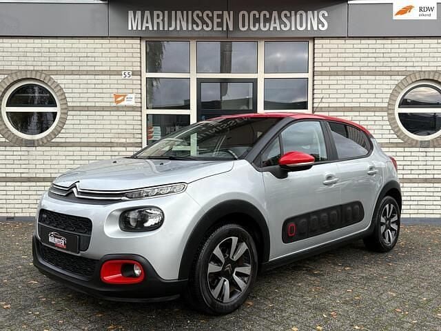 Zilver Gebruikt 2018 Citroën C3 Feel Hatchback | € 6.995 (Goede deal) - Afbeelding 1/4