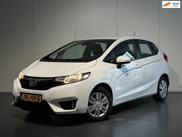 Wit Gebruikt 2016 Honda Jazz Comfort Hatchback | € 10.950 (Eerlijke prijs) - Afbeelding 1/4