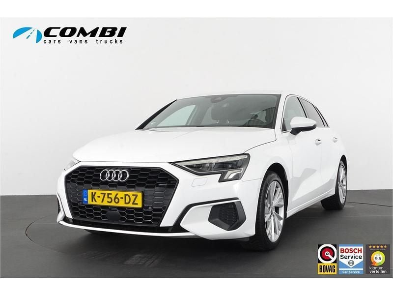Wit Gebruikt 2020 Audi A3 Business Hatchback | € 22.850 (Eerlijke prijs) - Afbeelding 1/4