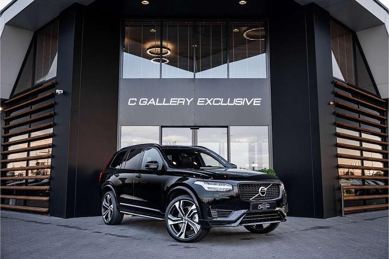 Zwart Gebruikt 2022 Volvo XC90 R-Design SUV | € 59.895 (Eerlijke prijs) - Afbeelding 1/4