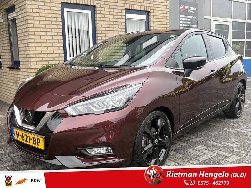 Rood Gebruikt 2020 Nissan Micra Style Edition Hatchback | € 14.850 (Iets duurder) - Afbeelding 1/4