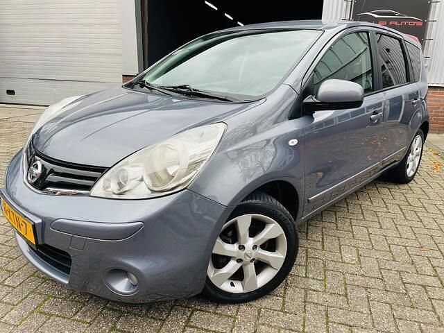 Blauw Gebruikt 2010 Nissan Note Acenta MPV | € 3.750 (Eerlijke prijs) - Afbeelding 1/4