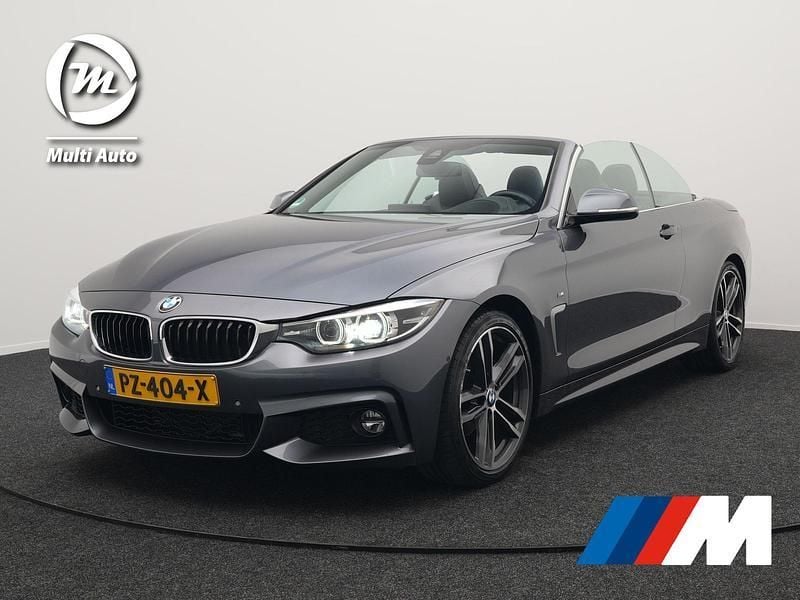 Grijs Gebruikt 2017 BMW 420 M Sport Cabriolet | € 28.440 (Eerlijke prijs) - Afbeelding 1/4