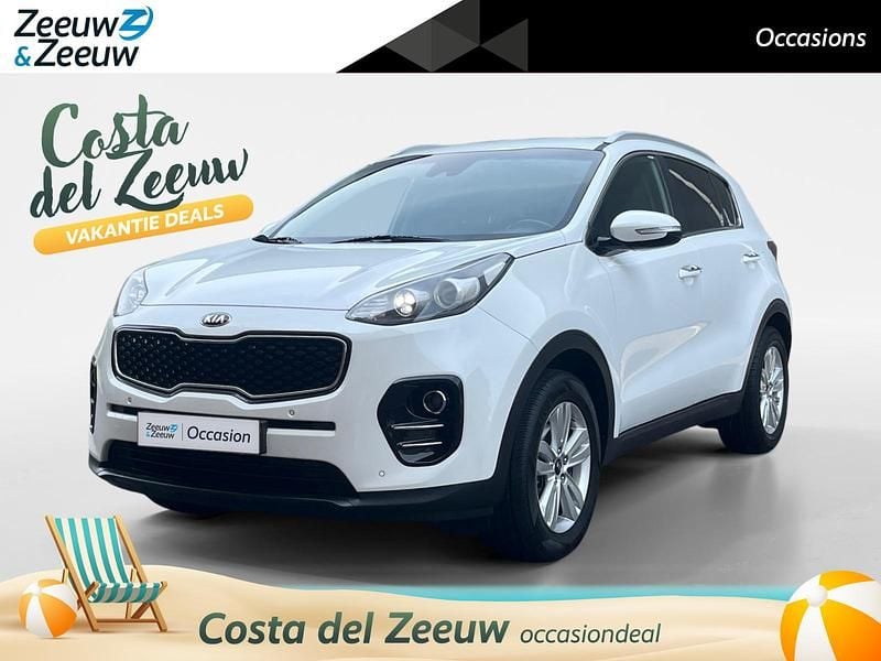 Wit Gebruikt 2018 Kia Sportage SUV | € 17.945 (Eerlijke prijs) - Afbeelding 1/4