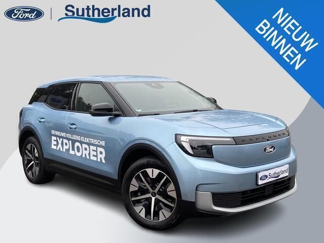 Blauw Nieuw 2025 Ford Explorer Standard Range SUV | € 37.945 (Eerlijke prijs) - Afbeelding 1/4