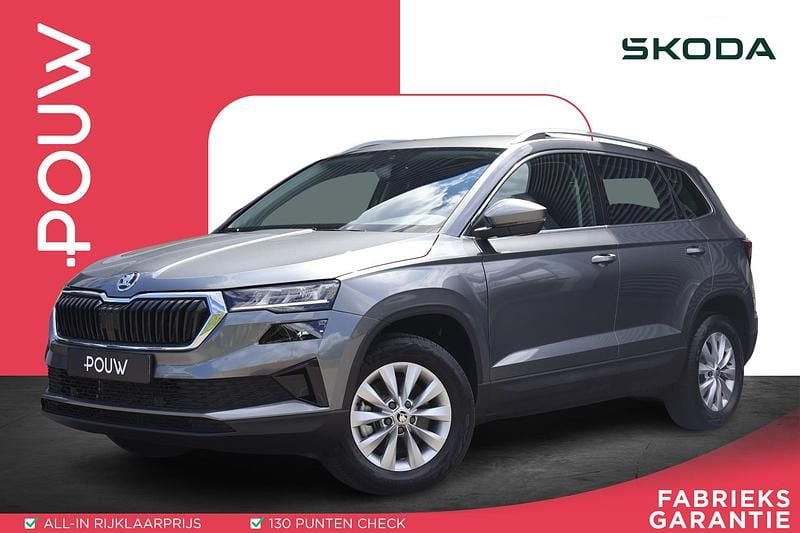 Grijs Gebruikt 2024 Skoda Karoq Business Line SUV | € 33.900 (Super prijs) - Afbeelding 1/4