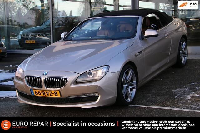 Grijs Occasion 2011 BMW 640 Cabriolet Executive Cabriolet | € 19.795 (Goede deal) - Afbeelding 1/4