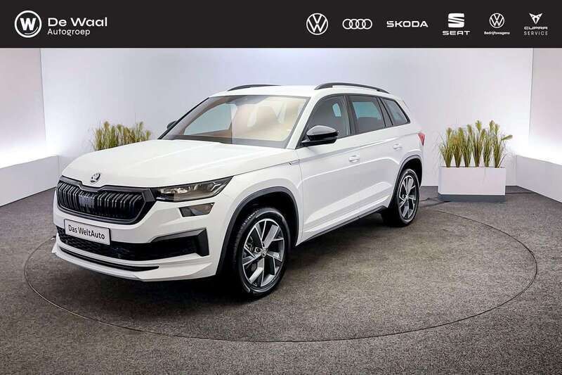 Wit Gebruikt 2023 Skoda Kodiaq Business Line SUV | € 39.900 (Eerlijke prijs) - Afbeelding 1/3