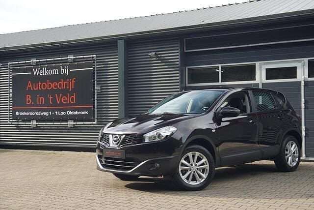 Zwart, metallic lak Gebruikt 2013 Nissan Qashqai Acenta SUV | € 10.950 (Eerlijke prijs) - Afbeelding 1/4
