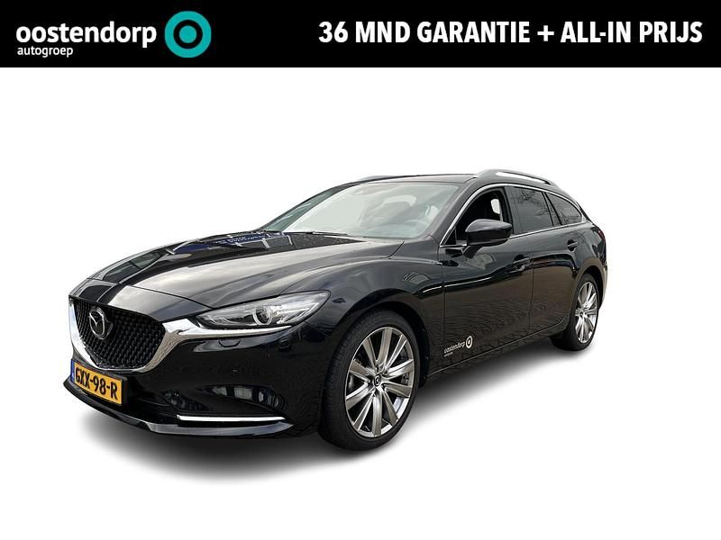 Jet black Gebruikt 2025 Mazda 6 Exclusive-Line Stationwagen | € 42.740 (Duur) - Afbeelding 1/4