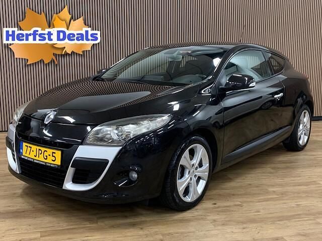 Zwart Gebruikt 2009 Renault Mégane Coupé Dynamique Coupé | € 4.945 (Eerlijke prijs) - Afbeelding 1/4