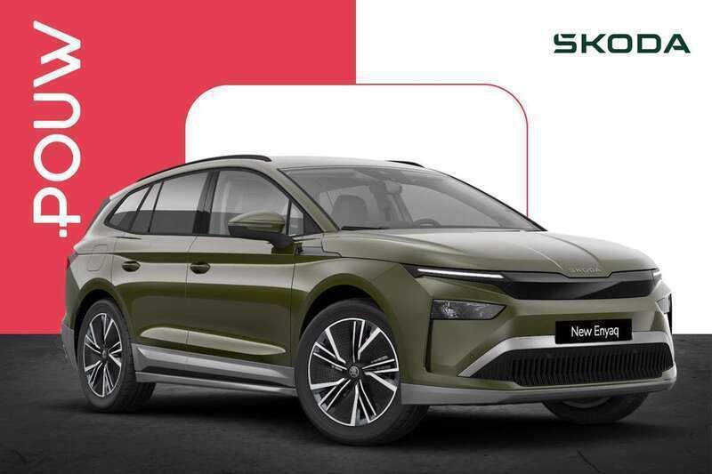 Groen Nieuw 2025 Skoda Enyaq iV Business Line SUV | € 46.450 (Goede deal) - Afbeelding 1/4