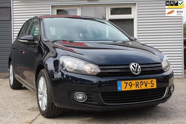 Blauw Gebruikt 2011 VW Golf VI Style Hatchback | € 9.250 (Iets duurder) - Afbeelding 1/4