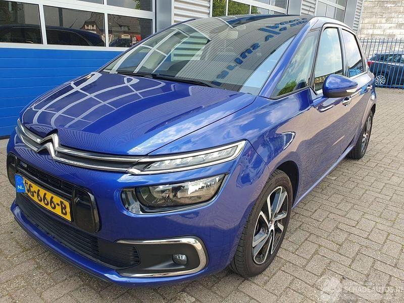 Blauw Occasion 2017 Citroën C4 Picasso PureTech MPV | € 4.350 - Afbeelding 1/4