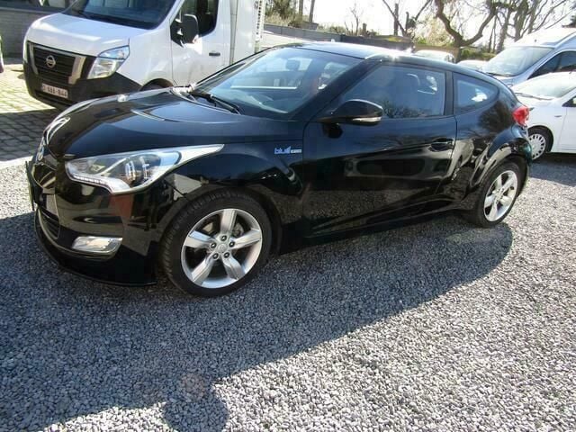 Zwart Gebruikt 2012 Hyundai Veloster Hatchback | € 9.450 (Eerlijke prijs) - Afbeelding 1/4
