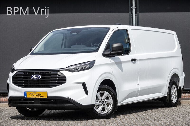 Wit Nieuw 2024 Ford Transit Custom Trend Van | € 31.950 (Super prijs) - Afbeelding 1/4