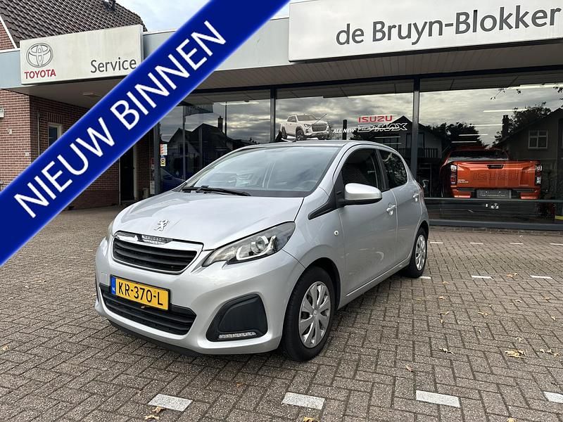 Zilver Gebruikt 2014 Peugeot 108 Active Hatchback | € 5.999 (Eerlijke prijs) - Afbeelding 1/4