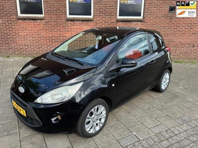 Zwart Gebruikt 2009 Ford Ka Titanium Hatchback | € 1.899 (Eerlijke prijs) - Afbeelding 1/4