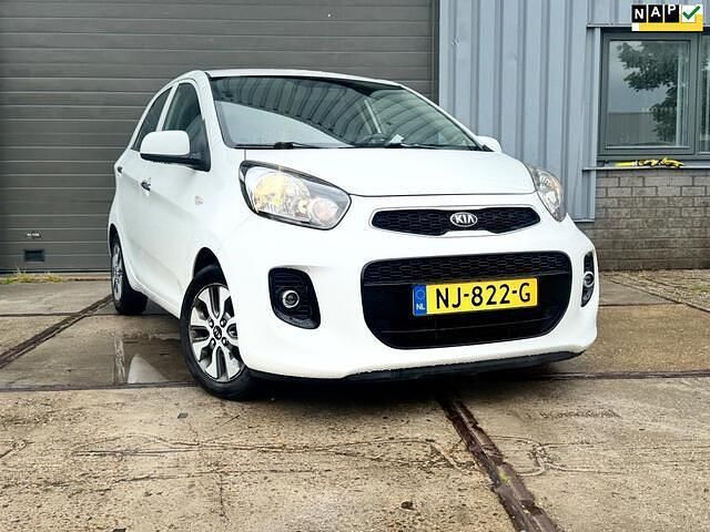 Wit Gebruikt 2017 Kia Picanto Hatchback | € 7.800 (Goede deal) - Afbeelding 1/4
