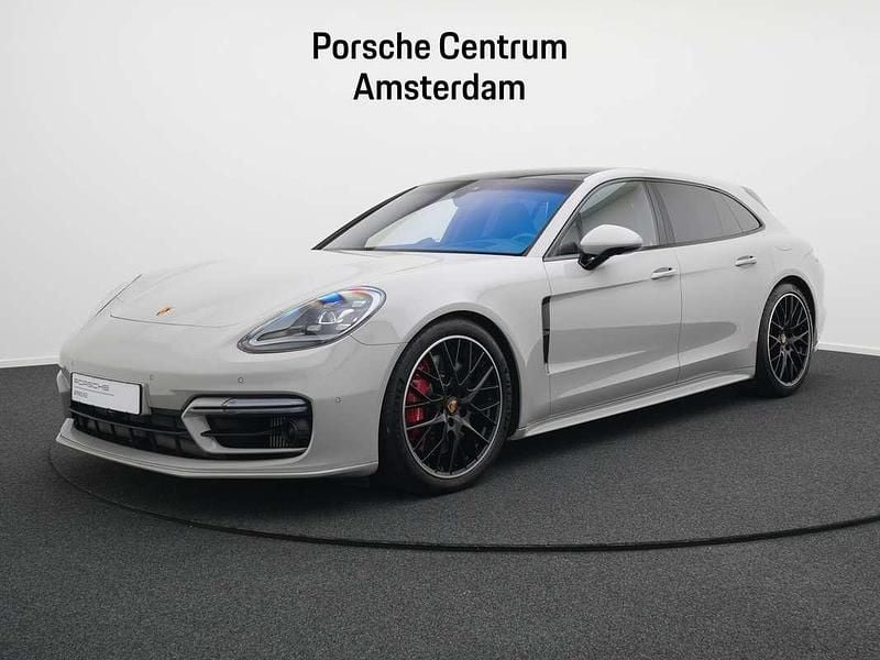 Grijs Gebruikt 2023 Porsche Panamera 4S Sport Turismo Sedan | € 114.950 - Afbeelding 1/4