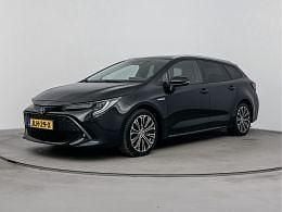 Night sky black metallic (donker zwart metallic) Occasion 2019 Toyota Corolla Style Stationwagen | € 23.300 (Eerlijke prijs) - Afbeelding 1/3
