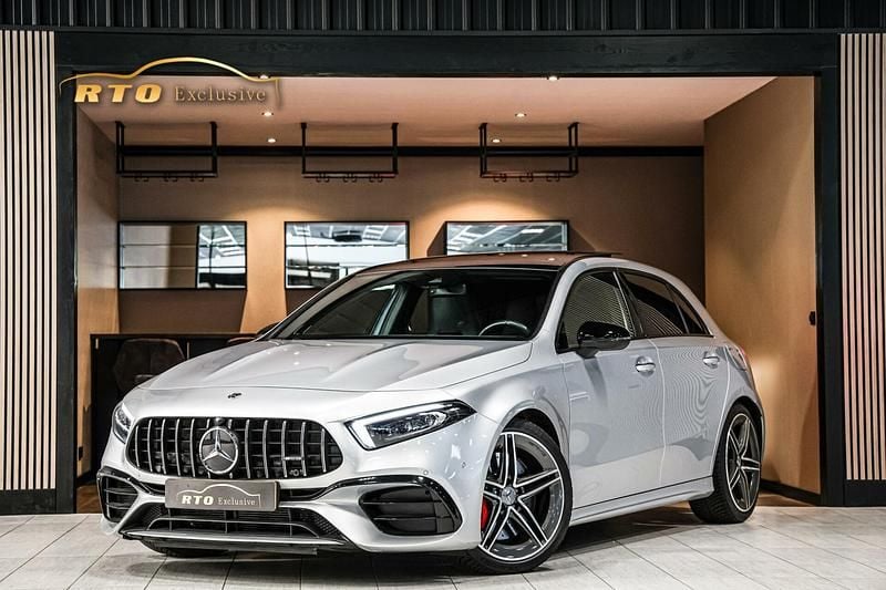 Grijs metallic Gebruikt 2020 Mercedes A45 AMG Premium Plus Hatchback | € 50.000 (Goede deal) - Afbeelding 1/4