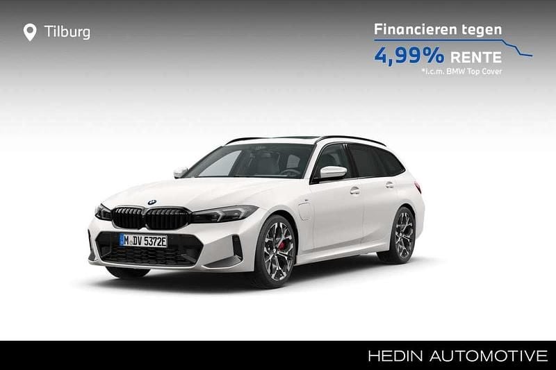 Wit Nieuw 2025 BMW 330e M Sport Stationwagen | € 74.885 (Eerlijke prijs) - Afbeelding 1/4