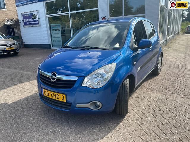 Blauw Gebruikt 2012 Opel Agila Edition Hatchback | € 4.750 (Eerlijke prijs) - Afbeelding 1/4