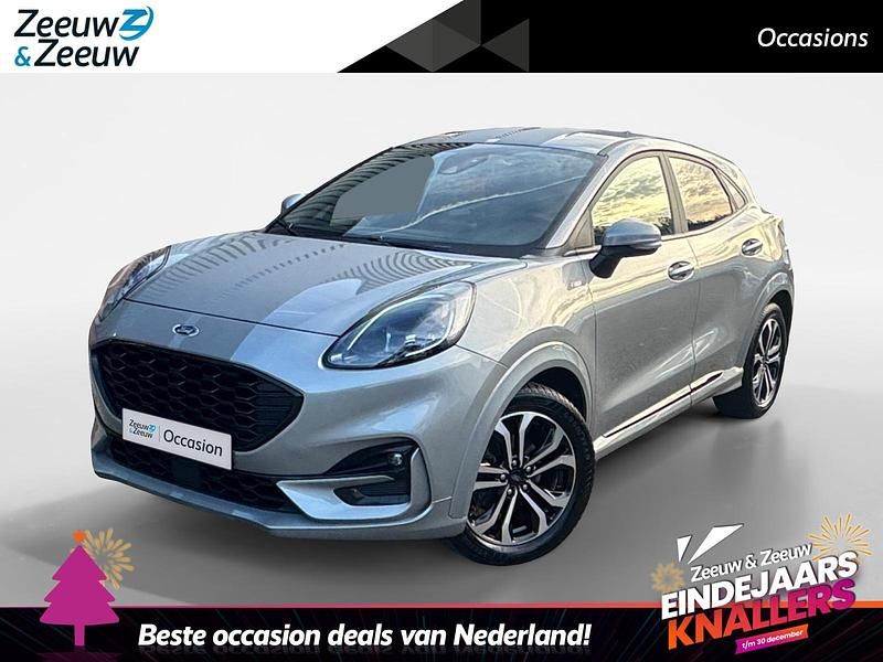Grijs Gebruikt 2023 Ford Puma ST-Line SUV | € 19.450 (Eerlijke prijs) - Afbeelding 1/4