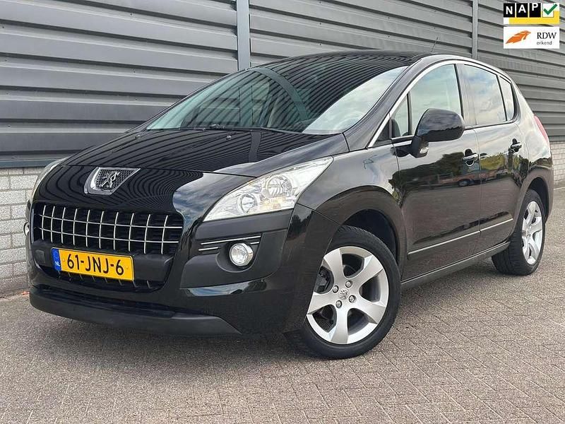 Zwart Gebruikt 2009 Peugeot 3008 MPV | € 4.750 (Eerlijke prijs) - Afbeelding 1/4