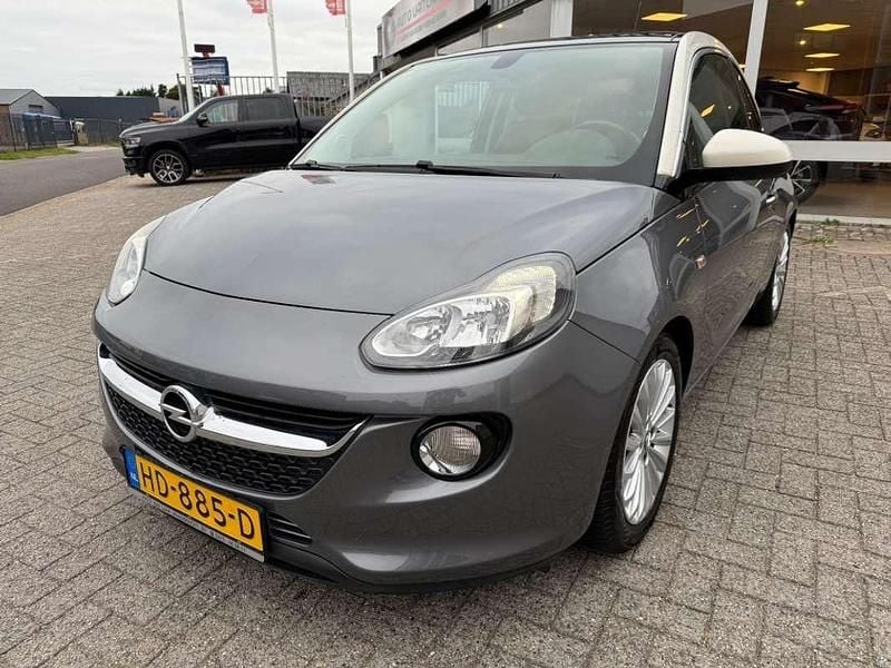 Grijs Gebruikt 2015 Opel Adam Glam Hatchback | € 7.995 (Eerlijke prijs) - Afbeelding 1/4