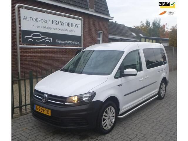 Wit Gebruikt 2019 VW Caddy Maxi Trendline MPV | € 7.500 - Afbeelding 1/4