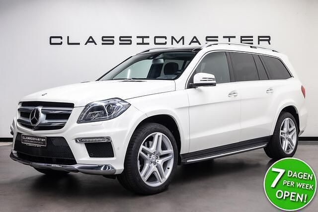 Wit Gebruikt 2014 Mercedes GL500 Exclusive SUV | € 52.950 - Afbeelding 1/4