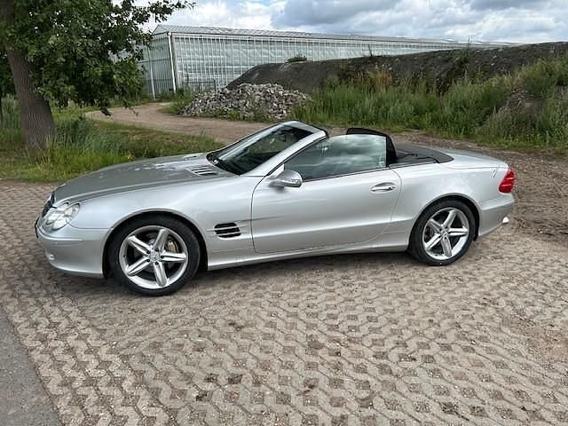 Occasion Mercedes SL500 306 PK (225 kW) 2001 Grijs, metallic lak Cabriolet