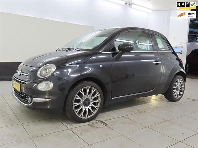 Zwart Occasion 2018 Fiat 500 Collezione Hatchback | € 8.495 (Super prijs) - Afbeelding 1/4
