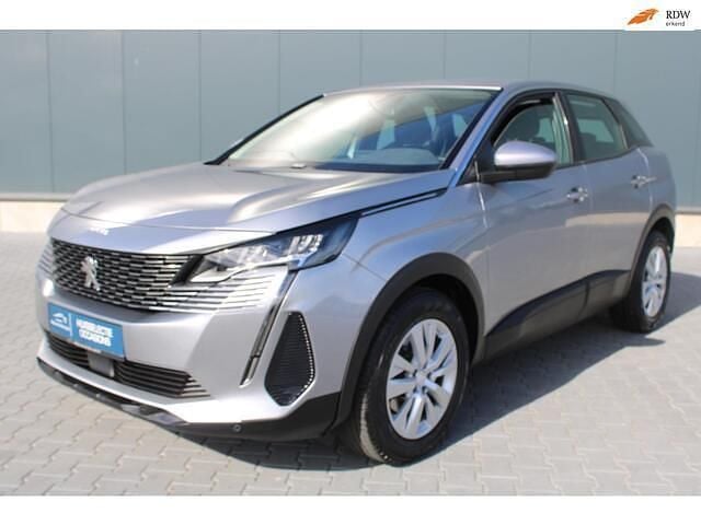 Zilver Occasion 2021 Peugeot 3008 Allure SUV | € 18.500 (Super prijs) - Afbeelding 1/4