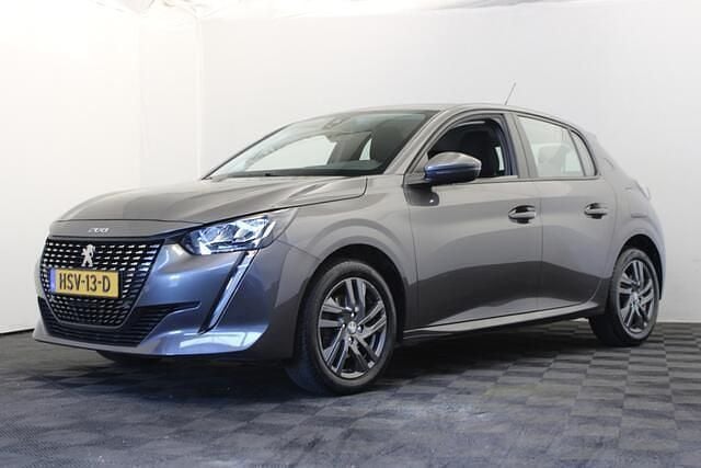 Grijs, metallic lak Gebruikt 2021 Peugeot 208 Active Hatchback | € 11.450 (Eerlijke prijs) - Afbeelding 1/4